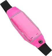 Toddmomy Running Waist Pack for Women Fanny Pack with Touch Screen Window Design for Travel Hiking and Outdoor Activities Convenient Mobile Phone Pouch