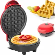 Mini Waffle Maker Electric Nonstick, Waffle Irons Non-Stick for Easy Cleanup, fo