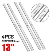 4pc 13"" 1/2"" Hss Portable Planer Blades For Metabo Dh330 Dh316 Double Edge Set Ferramentas Woodwor