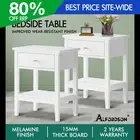 ALFORDSON 2x Bedside Table Hamptons Nightstand Storage Side End 1 Drawer White