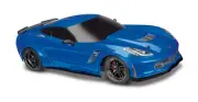 TRA8386X CORVETTE BODY, BLUE