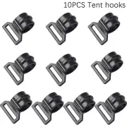 10 Pack Tent Hooks Camping Caravan Awning Tent Windproof Rope Clip Tent ClipIL