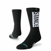 Stance Kids Black OTC Wool Cushion OG Logo Snow Ski Performance Socks Sz M 11-1