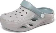 [SECHRITE] Kids Boys Girls Garden Clogs Shoes Summer Sandals Shower Slippers Toddler Slip On Slides Lightweight Beach Pool Shoes