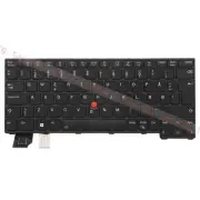 Danish Backlit Keyboard for Lenovo Thinkpad X13 Gen3 (Type 21BN 21BQ 21CM 21CN)