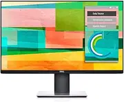 Dell P2719H 27 Inch Full HD (1920x1080) Monitor, 60Hz, IPS, 5ms, Ultrathin Bezel, DisplayPort, HDMI, VGA, 5X USB, Adjustable Stand (Height, Pivot, Swivel, Tilt), Black