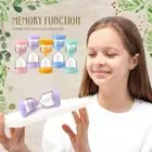 High Borosilicate Glass Sandglass Macaron Color Toy Sand Timer Children