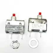 KUOYUH Miniature Circuit Breaker Overload Switch 91 Series 1.75A Threaded 50 Vdc