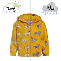 在飛比找誠品線上優惠-英國 Holly & Beau 兒童變色晴雨衣 - 黃色木馬