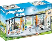 Playmobil 70191 City Life Hospital Clinic, with Lighting Effects, for Children Ages 4+