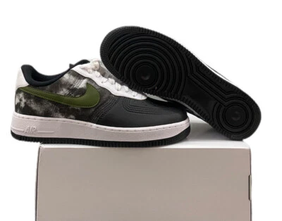 Nike Air Force 1 Low ID By You "Green White Black" DN4164-991 Size 8.5 No Lid