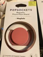 PopSockets MagSafe Phone Grip W magsafe, magnetic adapter Ring included MAUVE
