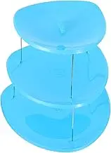iplusmile 3-tier Cake Stand Tray Pastry Display Stand Party Dessert Holder Modern Riser for Snacks Space-saving