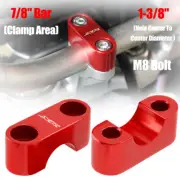 CNC 7/8" Handlebar Upper Top Clamp For Honda XR650L XR650R XR400R XR250R XR200R