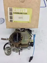 NOS CARTER BBD CARBURETOR 8001S 1975 CHRYSLER DODGE PLYMOUTH 318 ENGINES