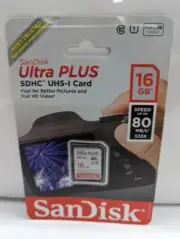 SanDisk Ultra Class 10 533X 80MB/S 16GB microSD micro SDHC Flash Memory Card NEW
