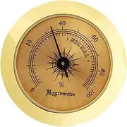 JSEIAJB Mini Household Guitar Case Cigar Hygrometer High Precision Meter Tobacco Humidor