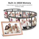 US Plug 15.6in Large WiFi Digital Photo Frame Digital Picture Frame Wa New