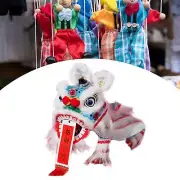Hand String Puppet Chinese Marionette Lion Toy for Party Carnival Christmas