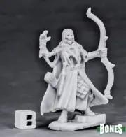 77563 UNDEAD ELF ARCHER Reaper Miniatures Dungeons Dragons RPG New