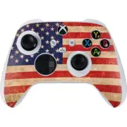 Countries of the World Xbox Series S Controller Skin - Distressed American Flag