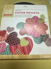 Handmade Modern Crazy Love Paper Hearts