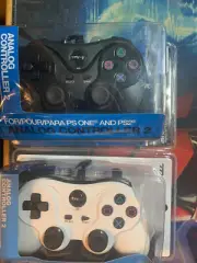 2 NEW ~ PS1 / PS2 TTX Tech Analog Wired Controllers PlayStation One & Two