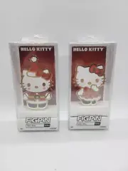 FiGPiN Hello Kitty Set 1060+1061 Christmas Glitter Gold Exclusive LE500