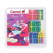 Camel Oil Pastels 50 Shades Color Reusable Pack | Multicolor |Best Free Shipping