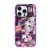 iPhone 16 Pro Impact Ring Stand Case MagSafe Compatible In Bloom by Ann Upton Art