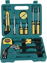 AIMALL Comprehensive Home Repair Tool Kit: Emergency Auto and Household Tool Kit with Durable Carrying Case - Perfect for Home, Car Repair
