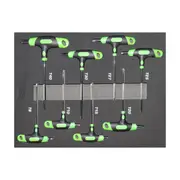 SP Tools 8pc Torx T-Handle Hex Key Set in EVA Foam Tray - SP34708