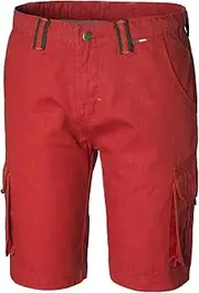 [Rossini Trading] A0080407S Bermuda Rip Stop Worky, Red, S