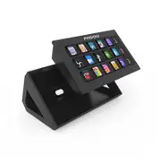 StreamDeck Mini Visual Keyboard 15Keys Stream Deck LCD Button Live Content Creation Controller Custom Button For Win/MacOS Gifts Black