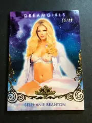 2017 Benchwarmer STEPHANIE BRANTON Dreamgirls #95 Gold Foil Variant/20 PLAYBOY