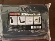 DIY Window Screen Mesh with Hook&Loop Edging Tape Doselves