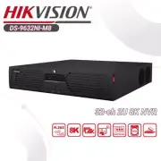 Hikvision DS-9632NI-M8 32 Channel NVR, H.264/H.264+/H.265 Upto 32MP, HDMI 8 Sata