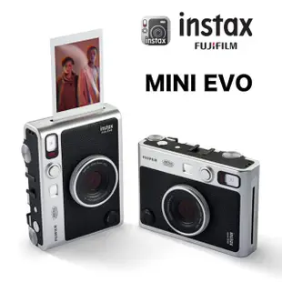 【FUJIFILM 富士】mini EVO 拍立得基本套組(馬上看 即可拍 相印機 數位相機 拍立得)