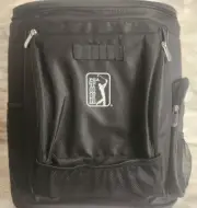 PGA TOUR Golf Bag Black Backpack Insulated Cooler, Tee holder, MSRP: $60