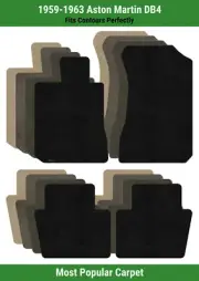 Lloyd Ultimat Front & Rear Row Carpet Mats for 1959-1963 Aston Martin DB4