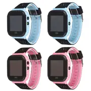 Bakeey Waterproof Tracker SOS Call Children Smart Watch For Android IOS BLUE