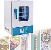 Digital Bench-top Compact Constant-Temperature Oven, Gravity Convection Lab Blast Drying Oven, Lab Drying and Heating Oven, Heat Industrial Lab Temperature Control Adjustable Fan Speed