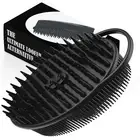 Avilana Style 3 Original Silicone Body Scrubber and Shampoo Brush/Scalp Massager