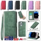 Flip Leather Case Wallet Cover For iPhone 16 16e 15 14 13 12 11 Pro Max XR 8 7