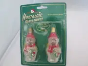 Kurt Adler Nostalgic Glass Lights Replacement Bulbs - Snowmen - h9