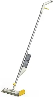 Joseph Joseph CleanTech 2-in-1 Spray Mop with Washable Microfibre Cleaning Pad, Spot-Cleaning Scrubber, Easy-Pull Trigger, Refillable Bottle