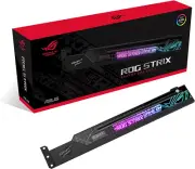 ASUS ROG Strix Graphics Card Holder (Easily Adjustable, Aura Sync RGB Lighting,
