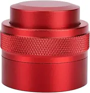 51mm Stainless Steel Coffee Tamper Distributor Adjustable Depth Tool Compatible with Breville 54mm Portafilter Machines Barista Express Pro Touch Bambino Plus (Red)