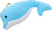WOONEKY Pet Plush Chew for Cats Cat Stuff Sky-Blue Plush