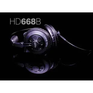 SUPERLUX HD668B 錄音室專業半封閉式監聽耳機(代替監聽喇叭) [唐尼樂器]